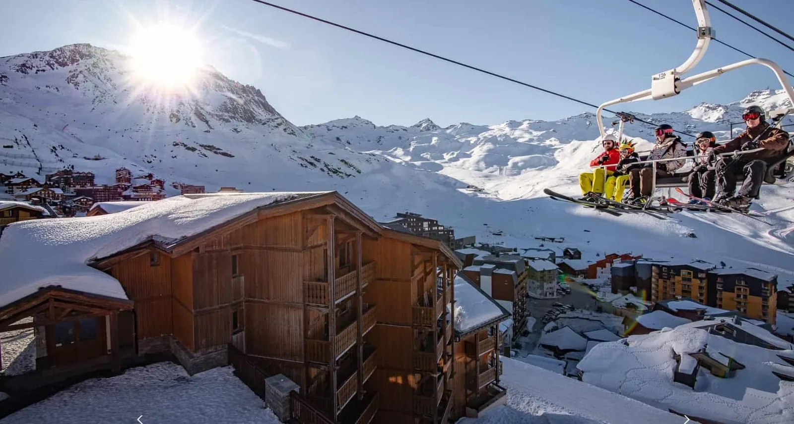 Apartmani Les Balcons de Val Thorens & SPA 4*