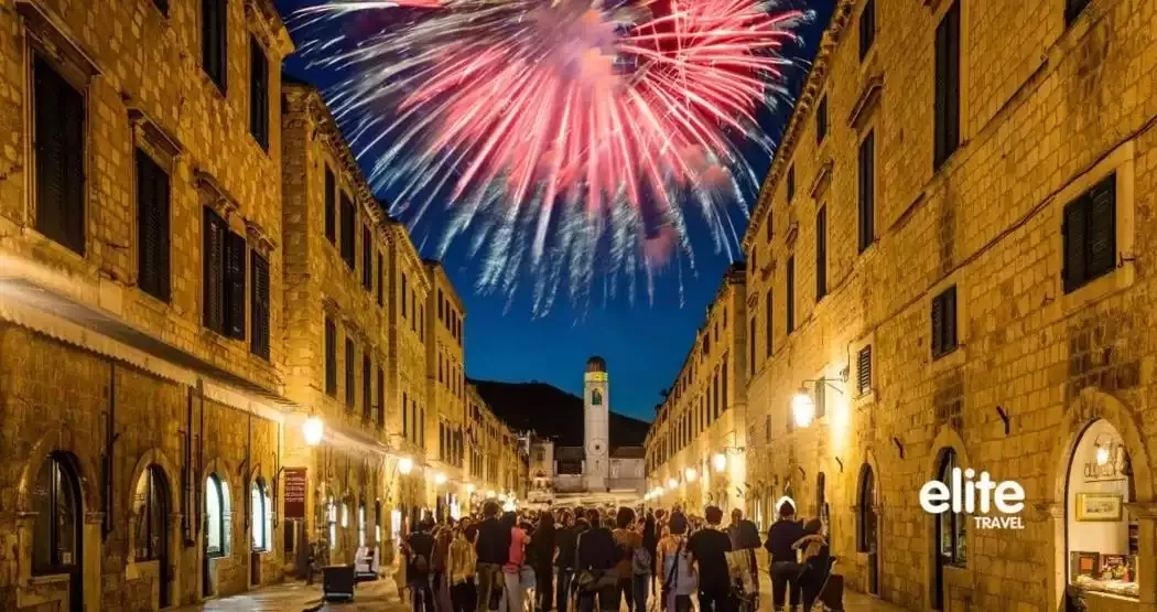 Dubrovnik Nova godina avionom iz Zagreba