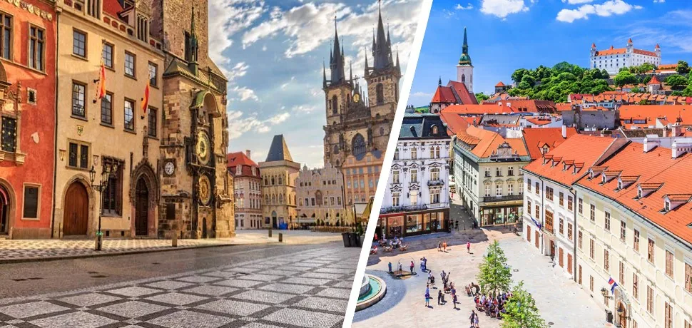 Prag, Beč i Bratislava - 4 dana