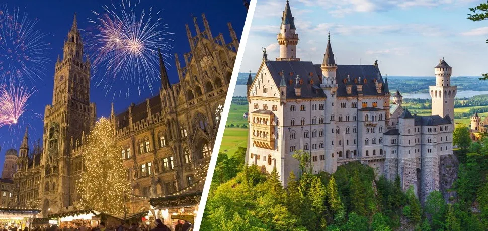 Nova godina: München i Dvorci Bavarske - 4 dana