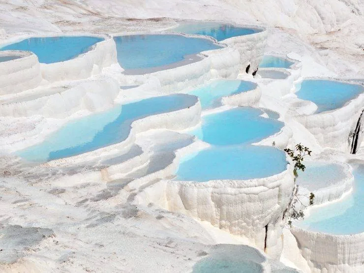 Pamukkale i Hierapolis: bijele terase uz grad termalnih izvora