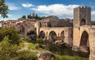 Barcelona, Besalu in počitnice na Costa Bravi