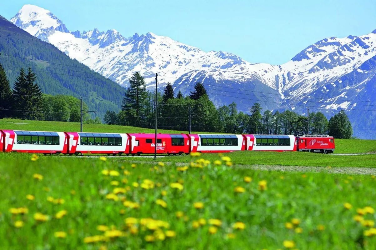Švicarske Alpe in ledeniški vlak – galerija 2