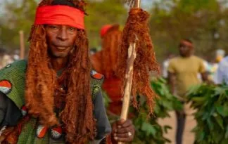 Gambija in Kankurang festival