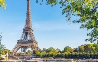 Amsterdam, Bruselj, Pariz z letalom, 6 dni