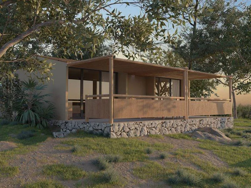 Hrvatska, Dramalj, Holiday Homes (Mobilne kućice) Kačjak