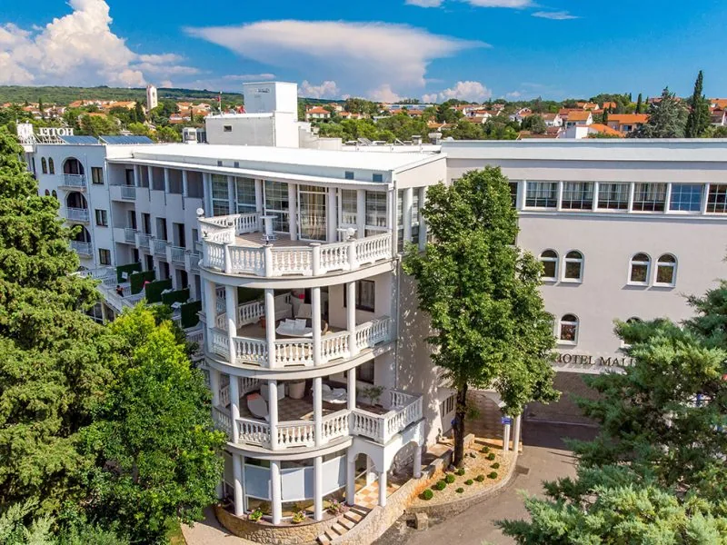 Hrvatska, otok Krk, Malinska, Hotel Malin