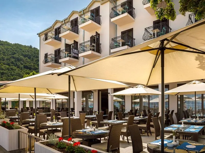 Hrvatska, Mošćenička Draga, Hotel Mediteran