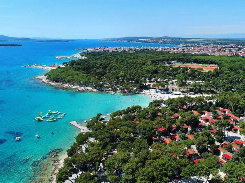 Hrvatska, Biograd, Mobilne kućice Soline