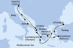 Krstarenje do Istanbula, MSC Fantasia – galerija 1